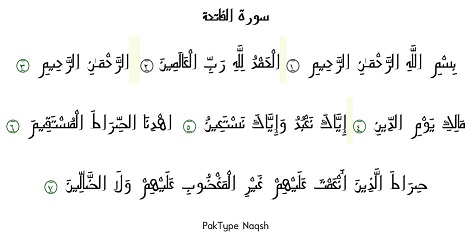 PakType Naqsh Sample